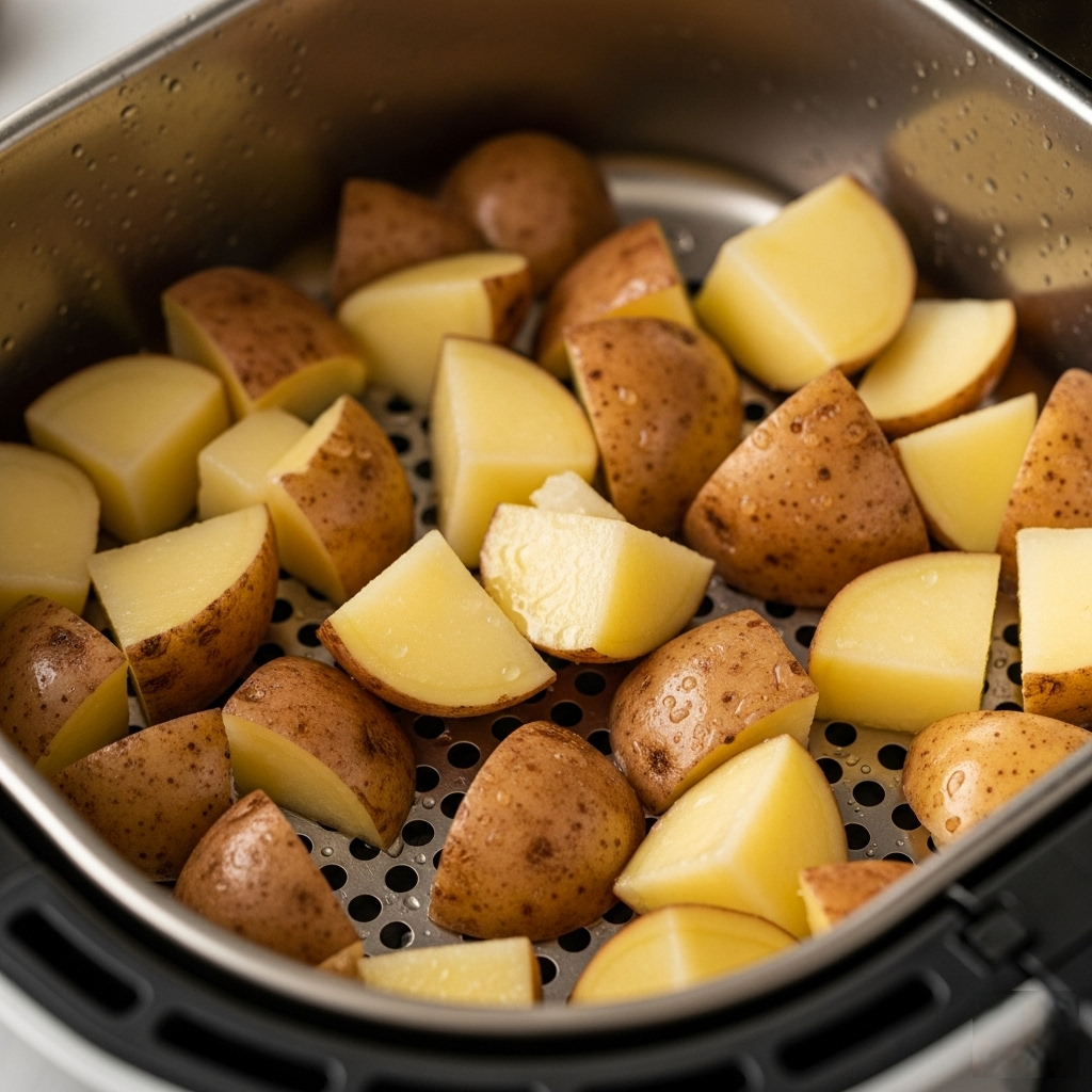 Perfekte Kartoffeln aus der Heißluftfritteuse: Der ultimative Guide zu Garzeiten, Tipps & Tricks