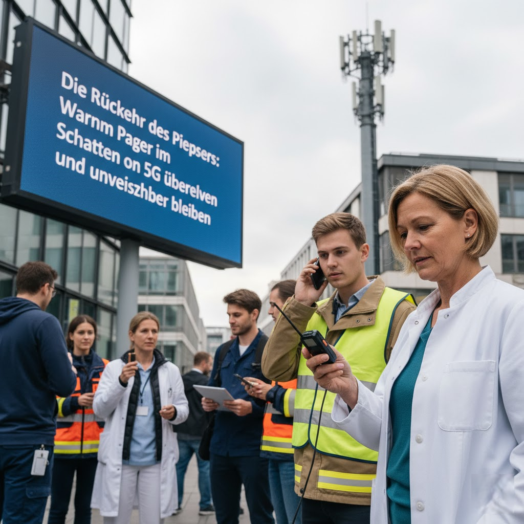 Die Rückkehr des Piepsers: Warum Pager im Schatten von 5G überleben und unverzichtbar bleiben