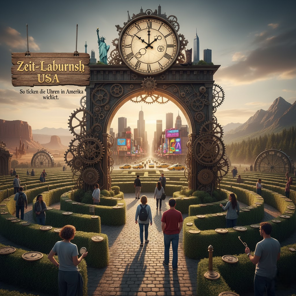 Zeit-Labyrinth USA: So ticken die Uhren in Amerika wirklich