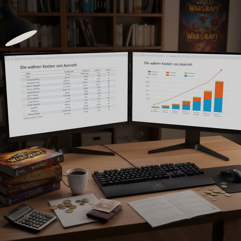 Die wahren Kosten von Azeroth: Eine detaillierte Analyse der World of Warcraft-Ausgaben