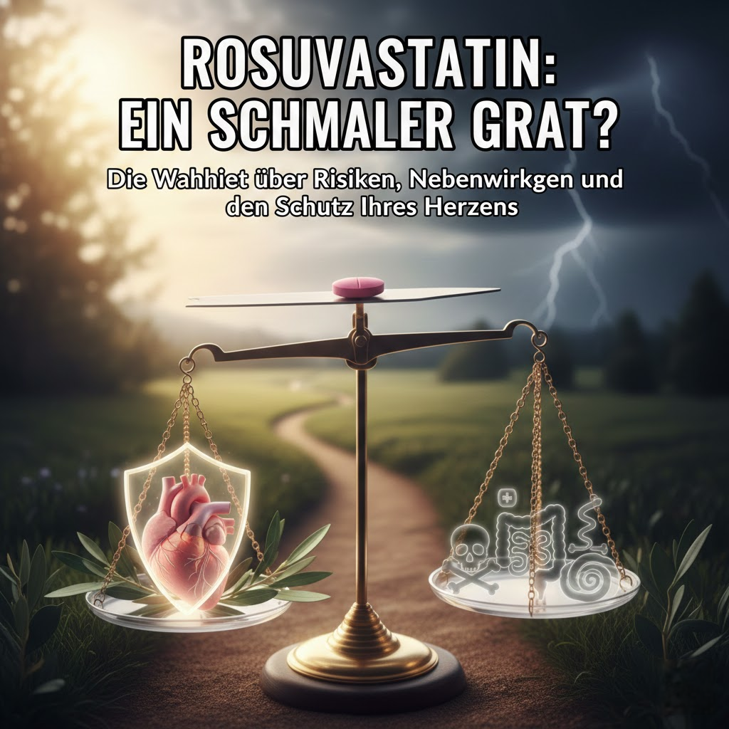 Rosuvastatin: Ein schmaler Grat? Die Wahrheit über Risiken, Nebenwirkungen und den Schutz Ihres Herzens