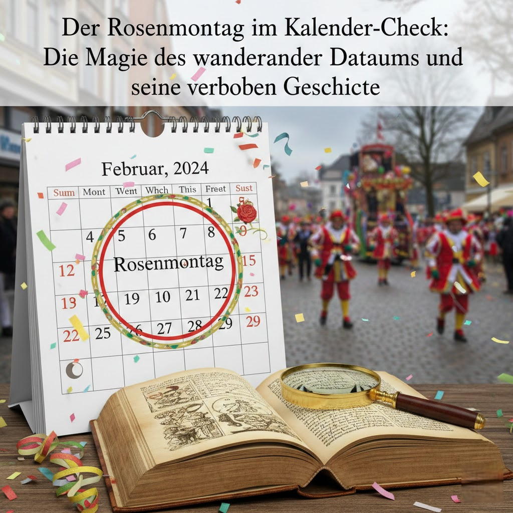 Der Rosenmontag im Kalender-Check: Die Magie des wandernden Datums und seine verborgene Geschichte
