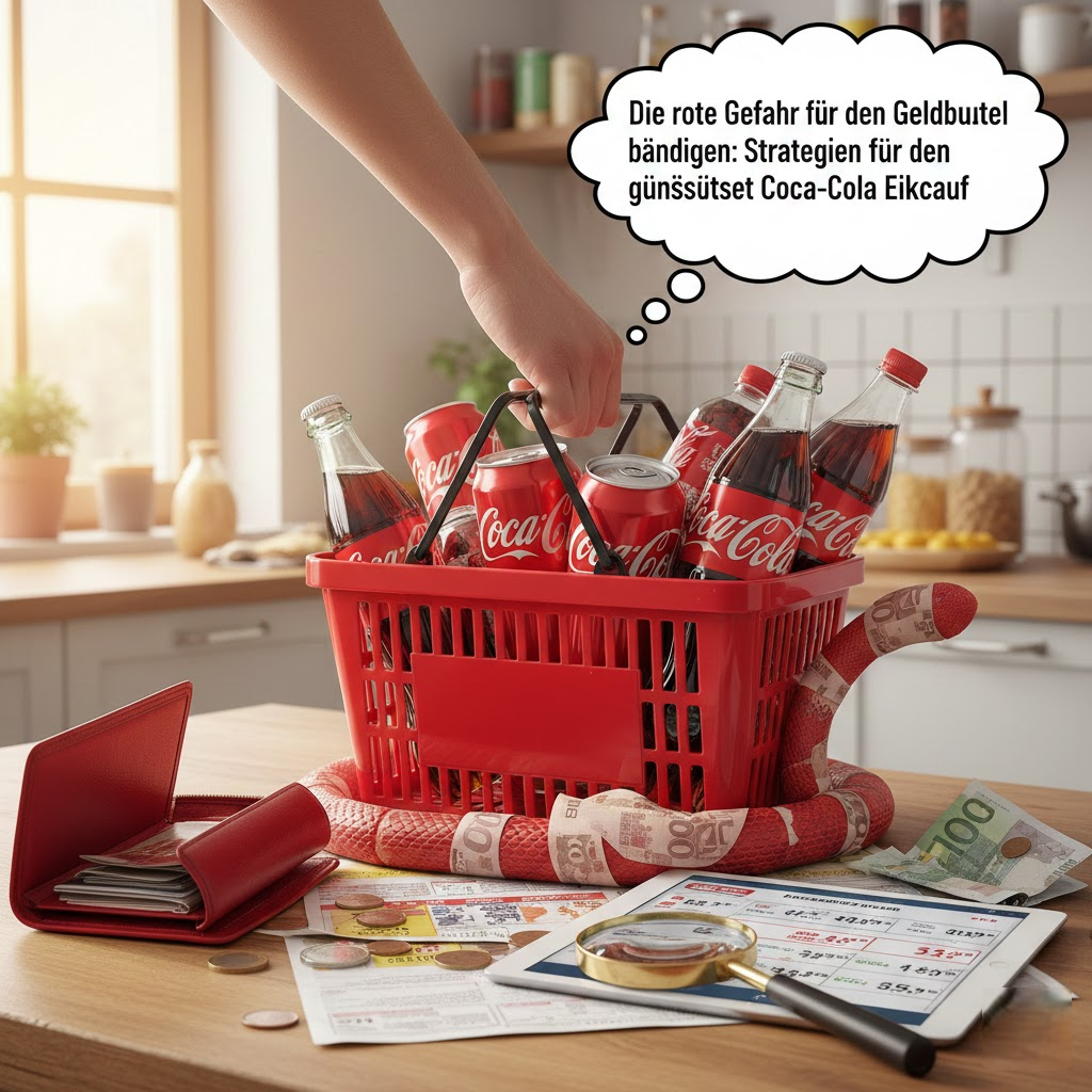 Die rote Gefahr für den Geldbeutel bändigen: Strategien für den günstigsten Coca-Cola Einkauf