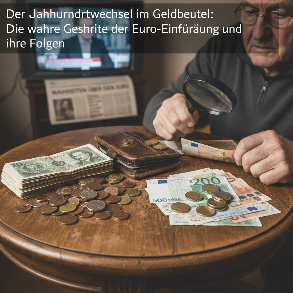 Der Jahrhundertwechsel im Geldbeutel: Die wahre Geschichte der Euro-Einführung und ihre Folgen