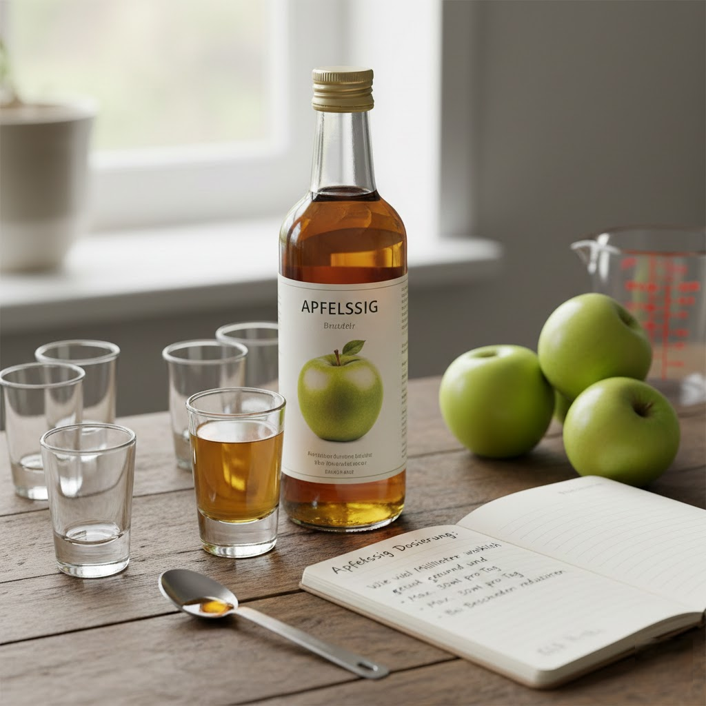 Apfelessig Dosierung: Wie viel Milliliter wirklich gesund sind und wann es zu viel wird