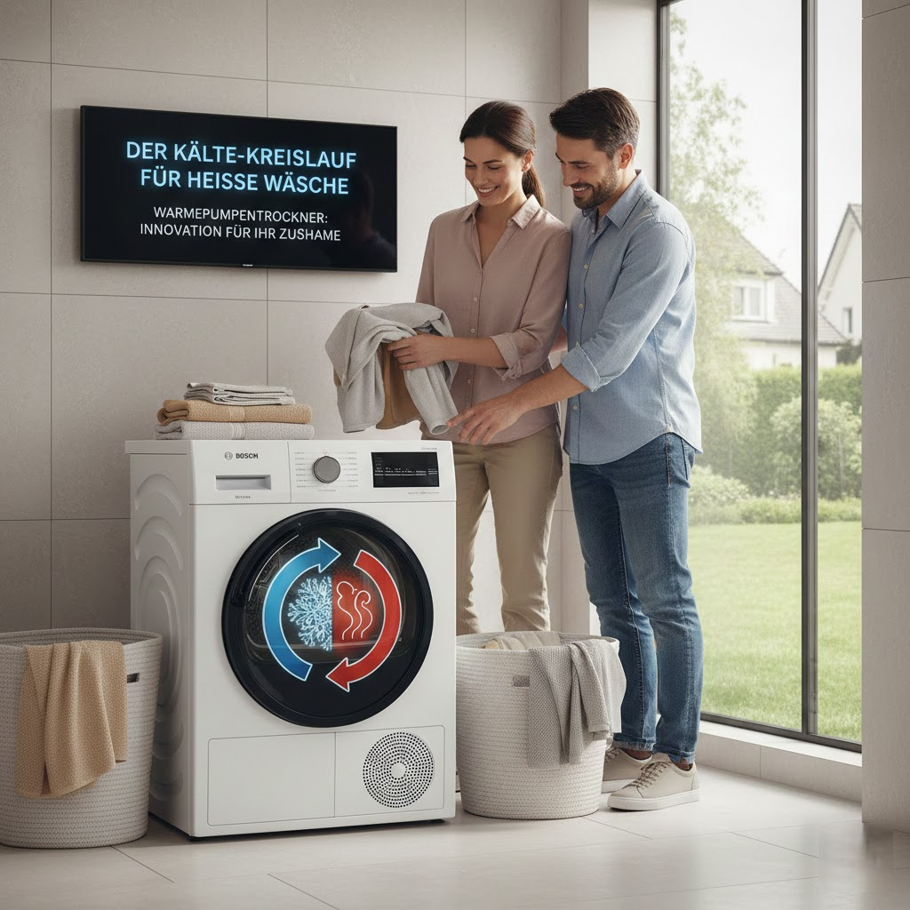 Der Kälte-Kreislauf für heiße Wäsche: Warum der Wärmepumpentrockner Ihr Zuhause verändert