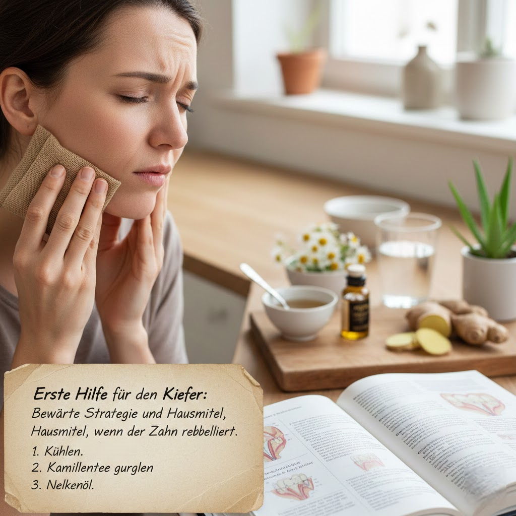 Erste Hilfe für den Kiefer: Bewährte Strategien und Hausmittel, wenn der Zahn rebelliert