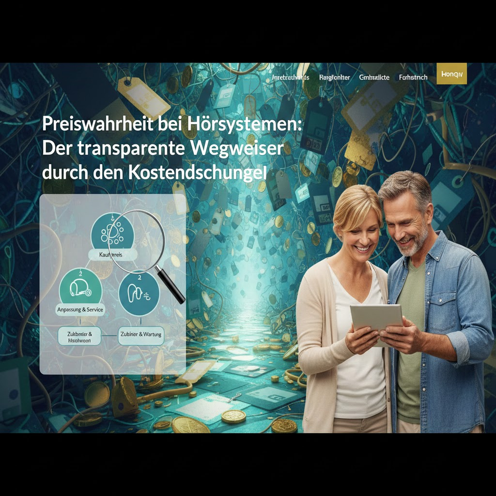 Preiswahrheit bei Hörsystemen: Der transparente Wegweiser durch den Kostendschungel