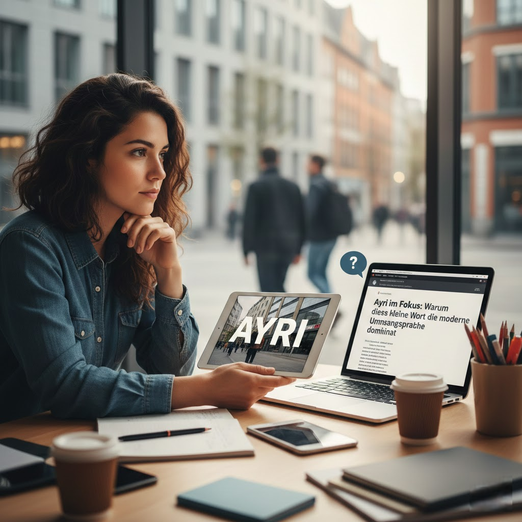 Ayri im Fokus: Warum dieses kleine Wort die moderne Umgangssprache dominiert