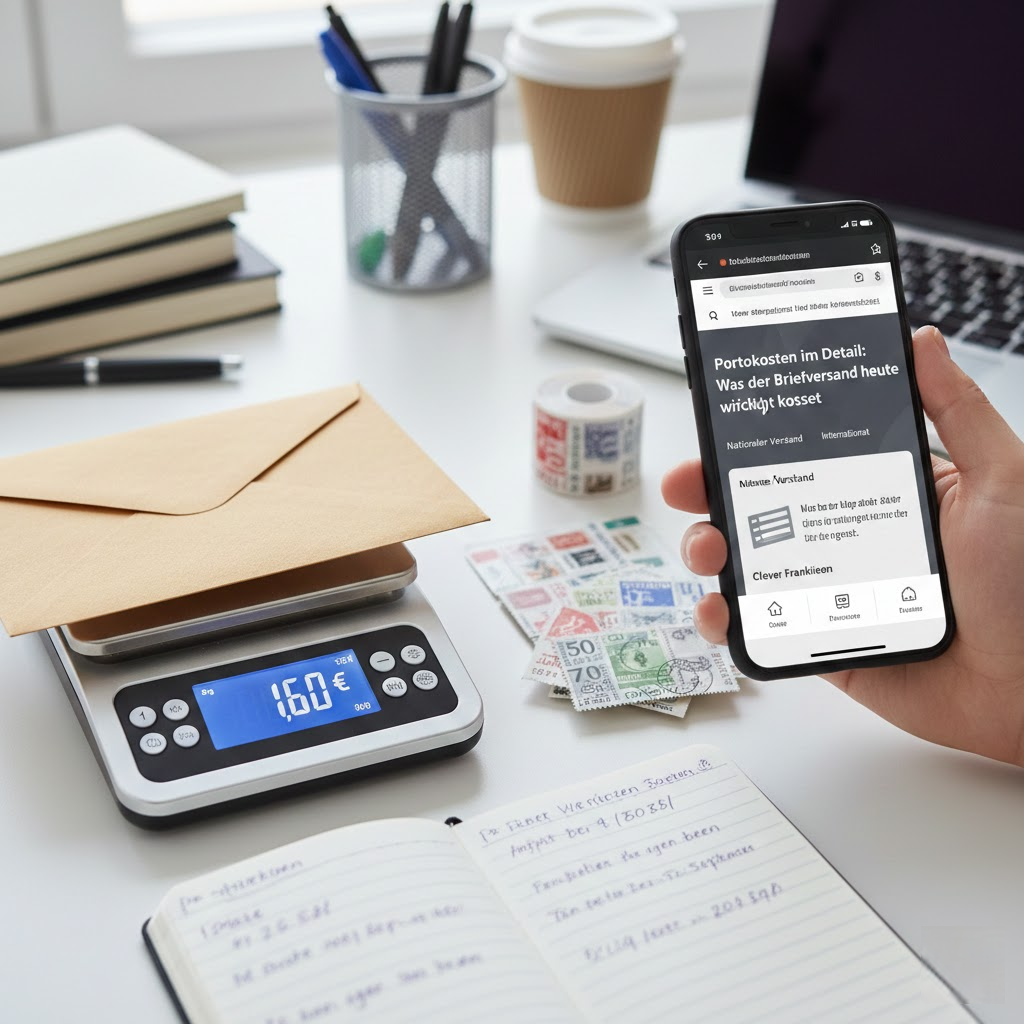 Portokosten im Detail: Was der Briefversand heute wirklich kostet und wie Sie clever frankieren